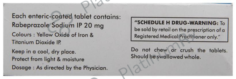 Rabiros 20mg Tablet 10s