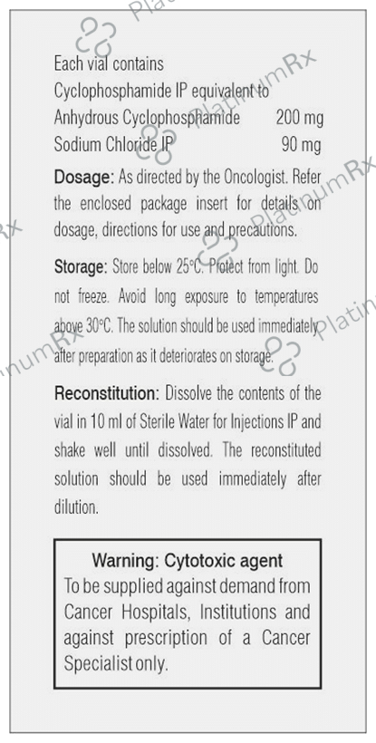 Cyphos 200mg Injection 1 Injection