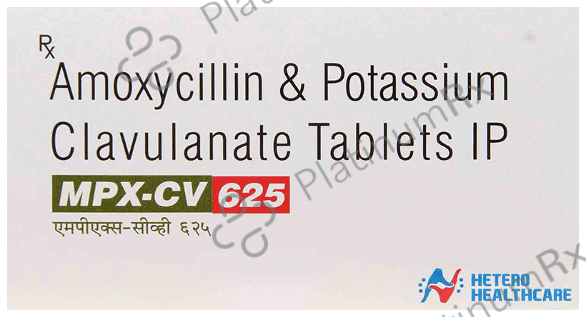 Mpx-CV 625 Tablet