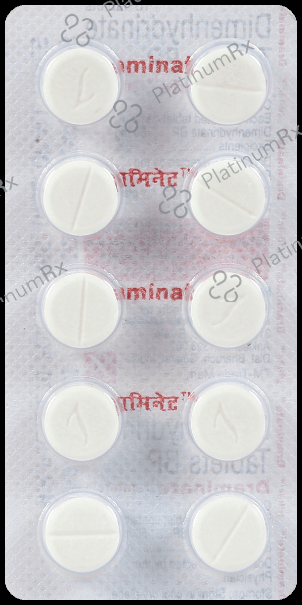 Draminate 50mg Tablet 10s