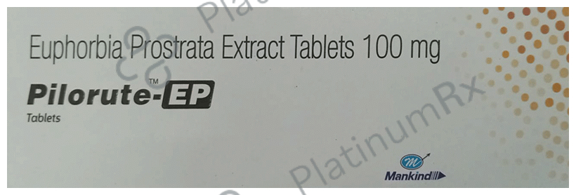 Pilorute EP 100mg Tablet 7s