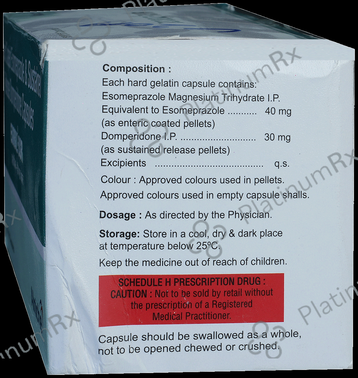 Esobiz DSR 30/40mg Capsule 10s