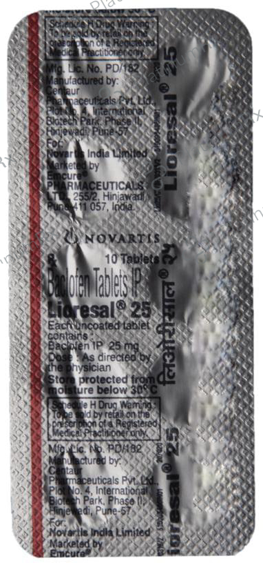 Lioresal 25 Tablet