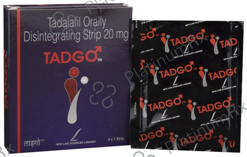 Tadgo 20mg Disintegrating Strip