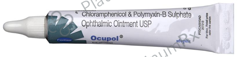 Ocupol 10mg/10000IU Eye Ointment 5gm