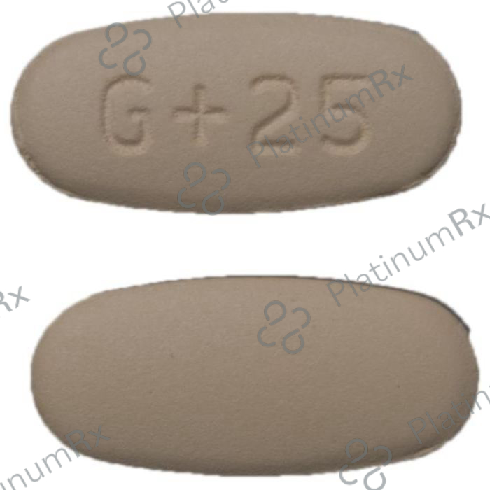 Glucobay M 25/500mg Tablet 10s