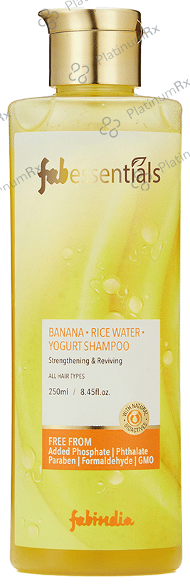 Fabessentials Banana, Rice Water and Yogurt Shampoo