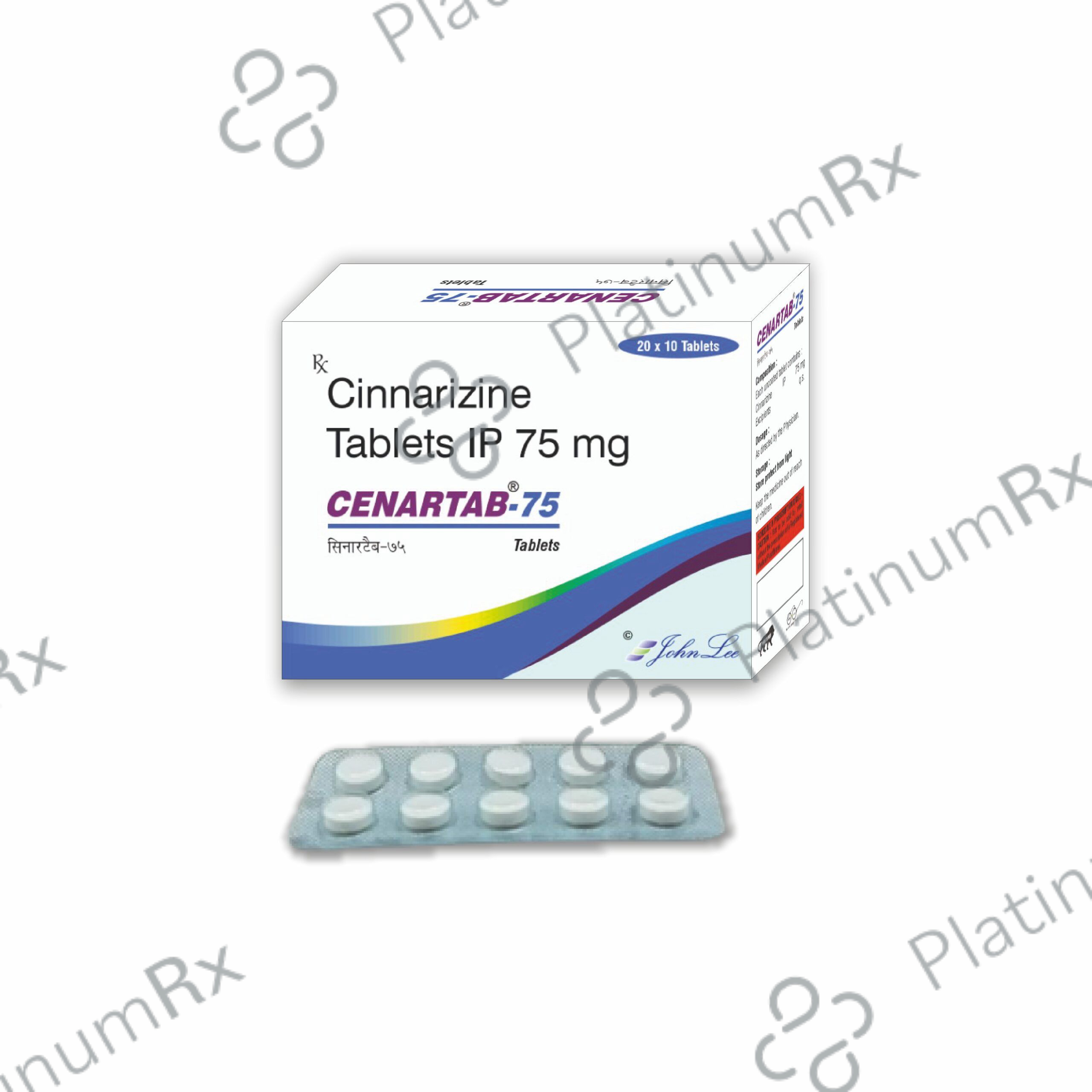 Cenartab 75mg Tablet 10s