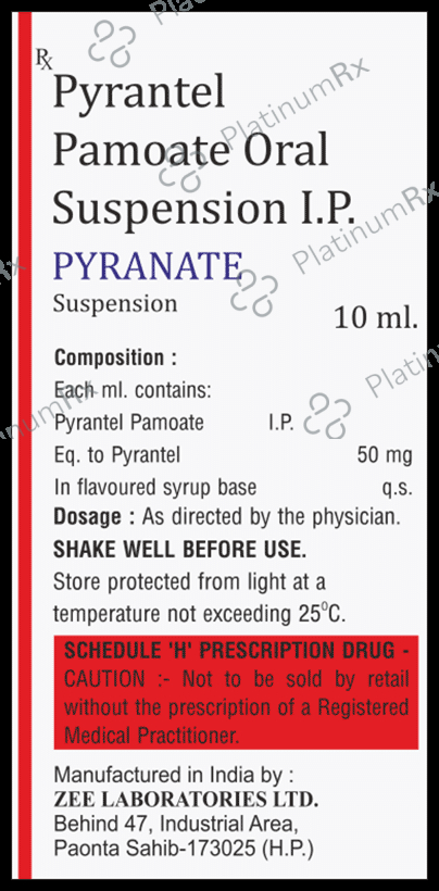 Pyranate Oral Suspension