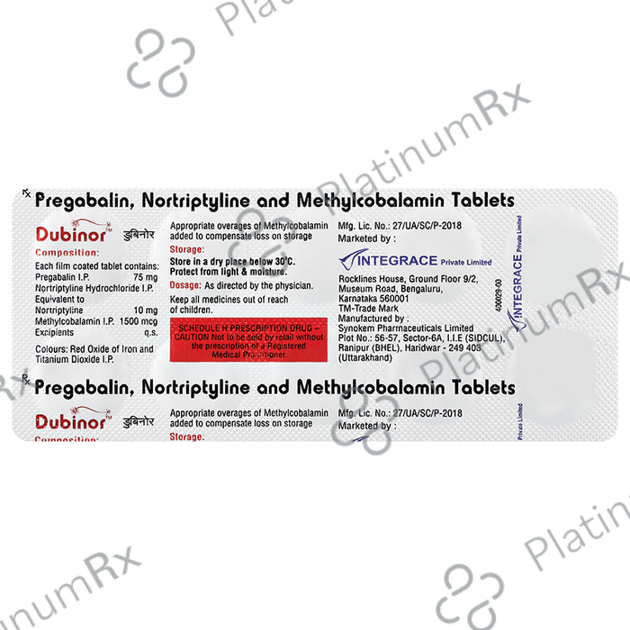 Dubinor Tablet