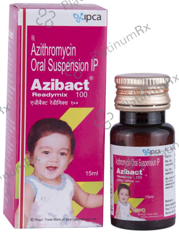 Azibact 100mg Readymix Oral Suspension 15ml