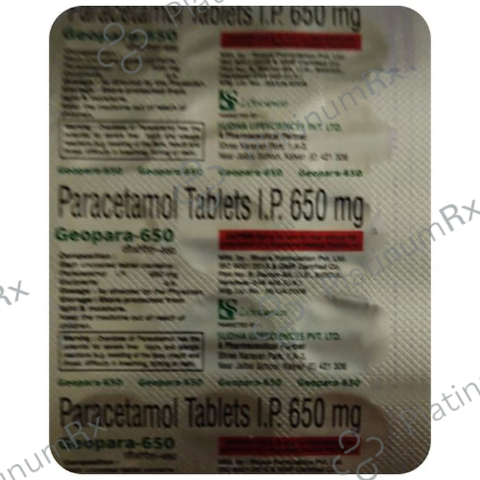 Geopara 650 Tablet