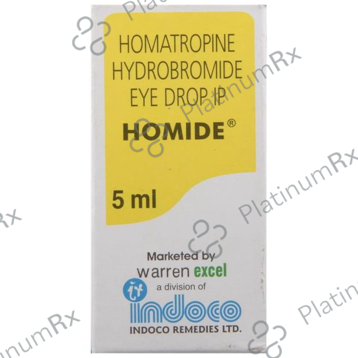 Homide 2% Eye Drop 5ml