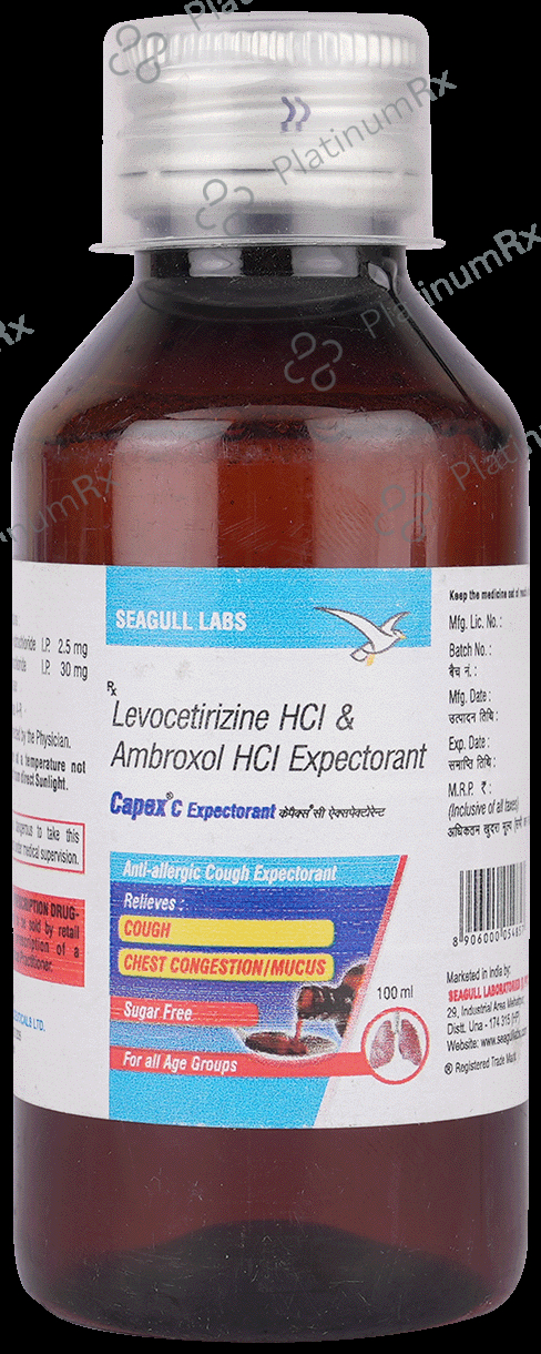 Capex C Expectorant Sugar Free