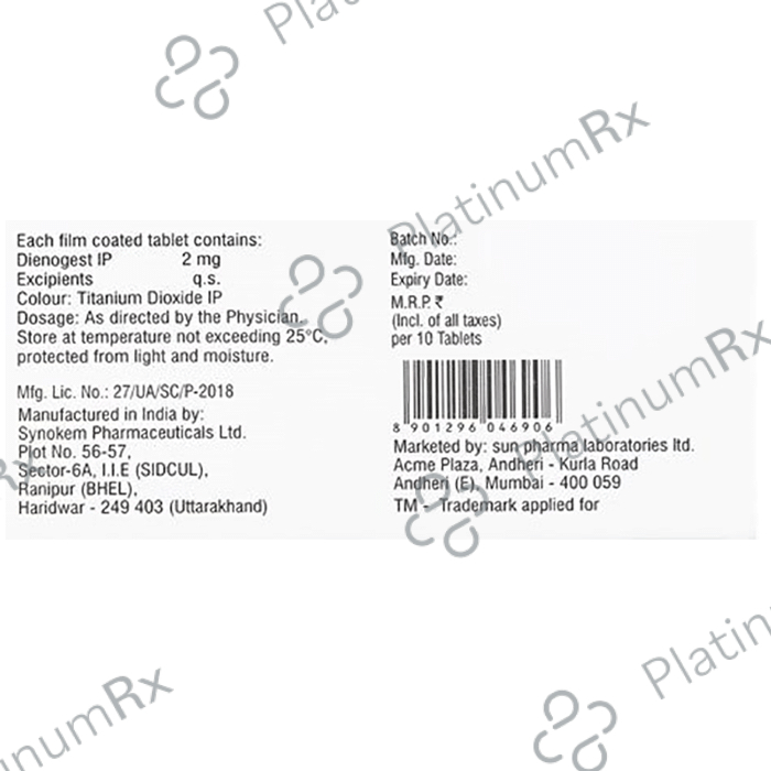 Emersa 2mg Tablet 10s