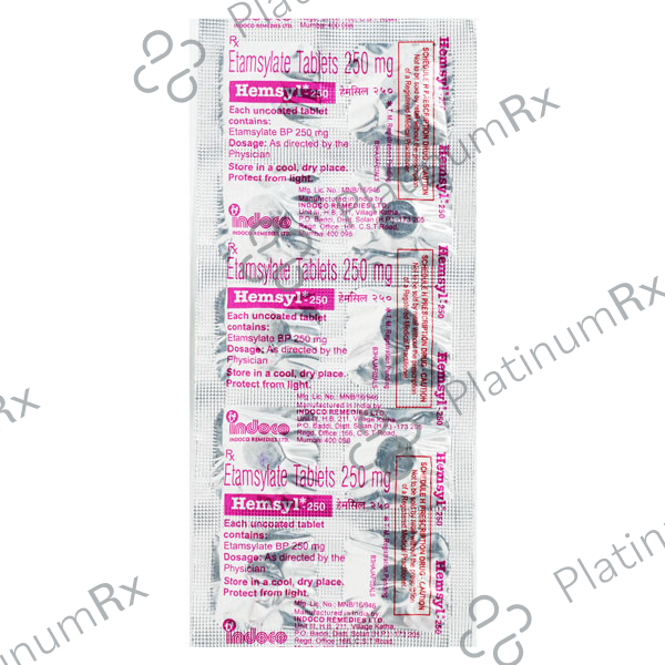 Hemsyl 250mg Tablet 10s