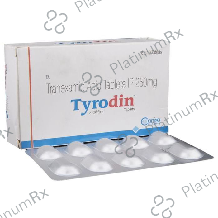 Tyrodin 250mg Tablet 10s