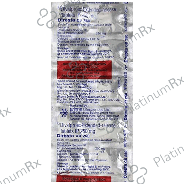 Diresta OD 250 Tablet ER