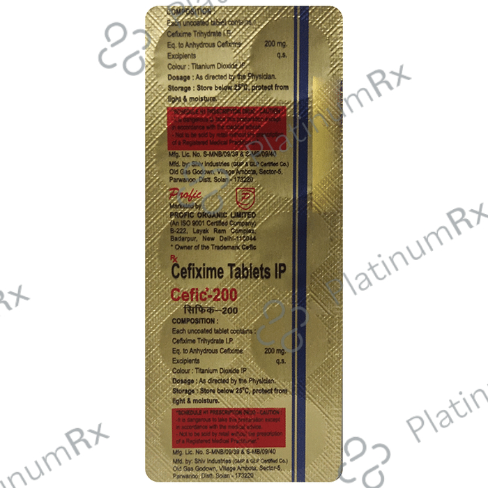 Cefic 200 Tablet