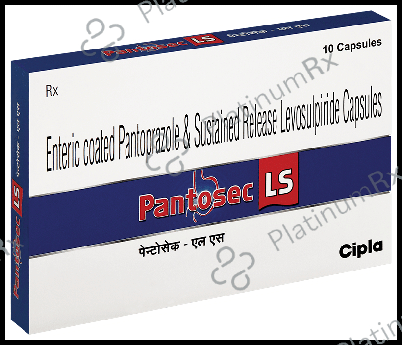 Pantosec LS 75/40mg Cap SR 10s