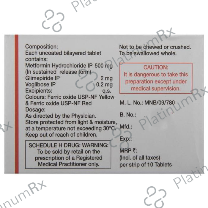 Trimegavog 2 Tablet SR 10 tablets