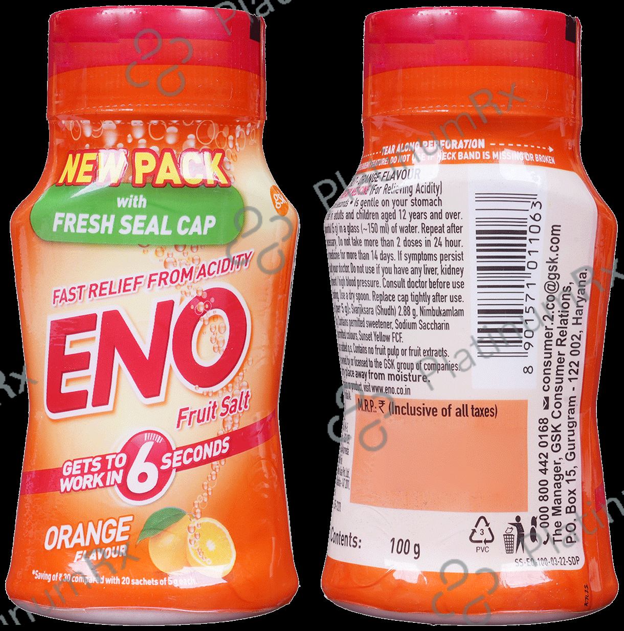Eno Flavour Orange Powder 100gm