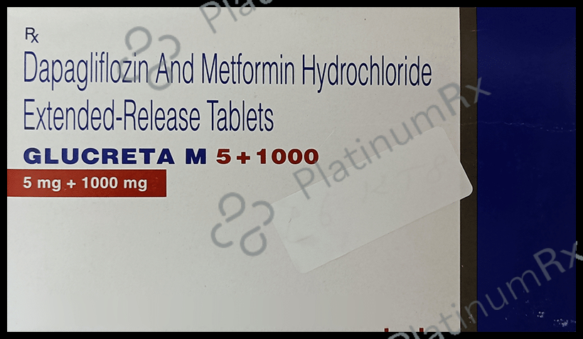 Glucreta M 5/1000mg Tablet ER 10s