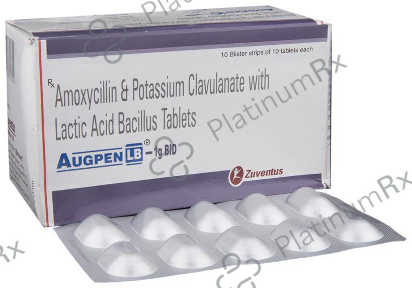 Augpen LB 1G Bid Tablet 10 tablets