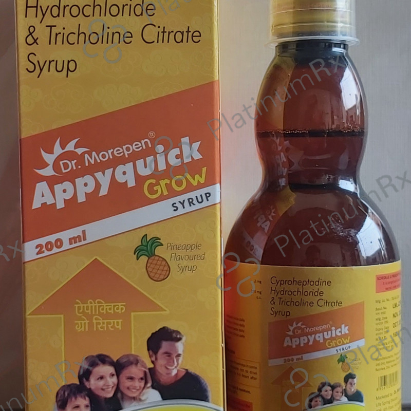 Appyquick Grow Syrup 200ml