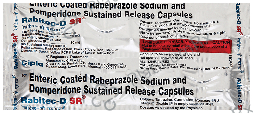 Rabitec-D SR Capsule