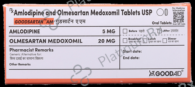 Goodsartan AM Tablet 20/5