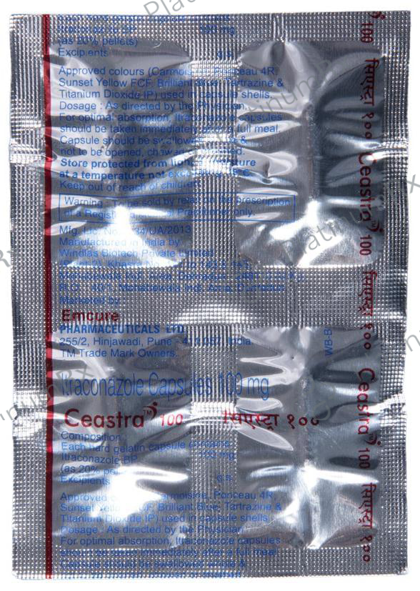 Ceastra 100 Capsule 4 Capsule