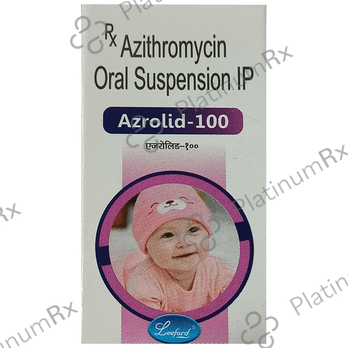 Azrolid 100 Oral Suspension 15 Oral Suspension