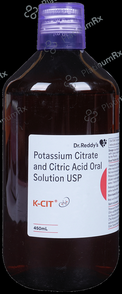 K Cit 334/1100mg Oral Solution 200ml