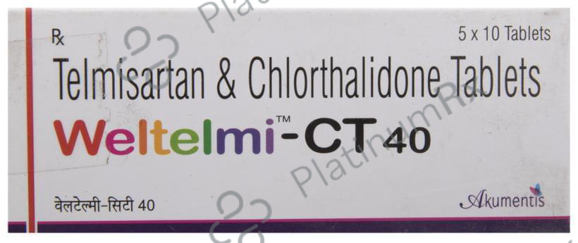 Weltelmi CT 40 12.5/40mg Tablet 10s