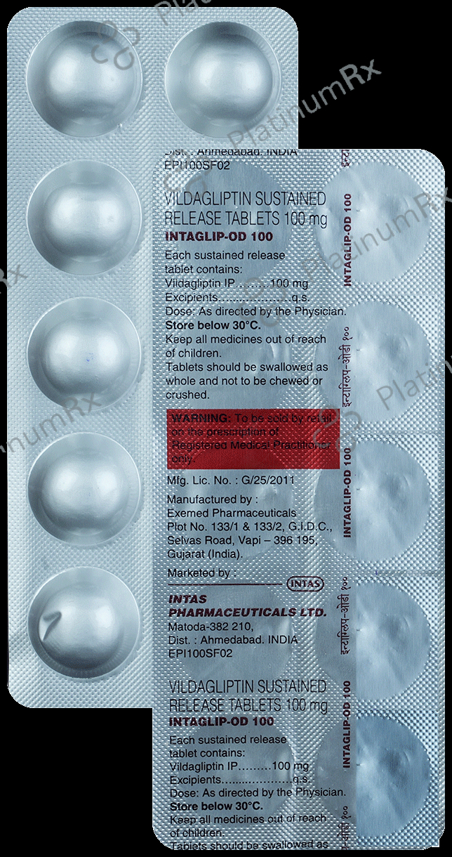 Intaglip-OD 100 Tablet SR
