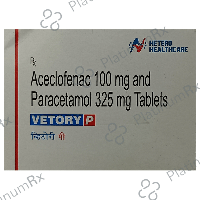Vetory P 100/325mg Tablet 10s
