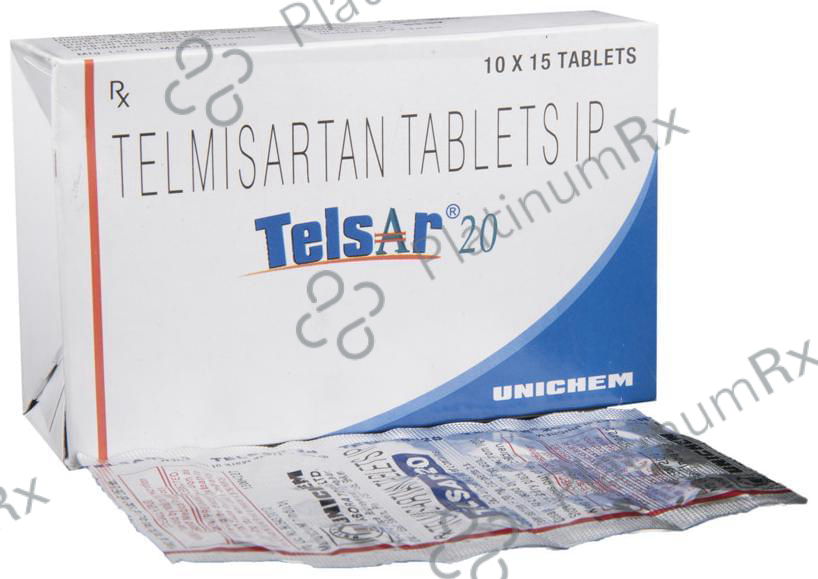Telsar 20mg Tablet 15s