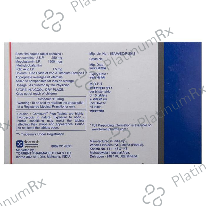 Carnisure Plus Tablet
