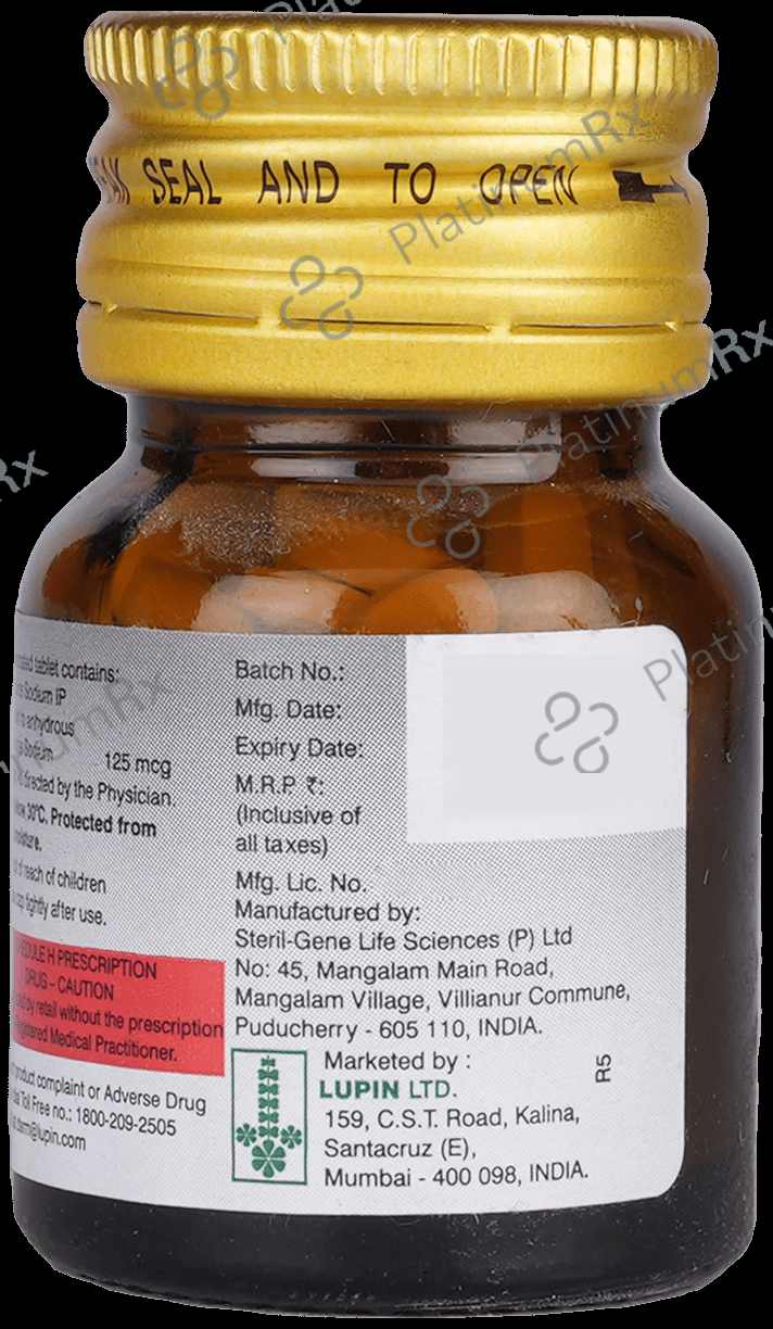 Thyroup 125mg Tablet 120s