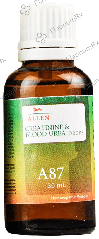 Allen A87 Creatinine & Blood Urea Drop