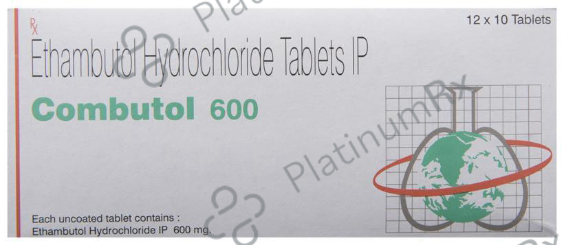Combutol 600 Tablet
