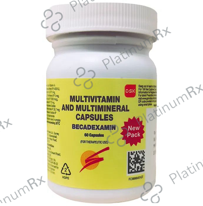 Becadexamin Multivitamin & Multimineral Capsule 60s