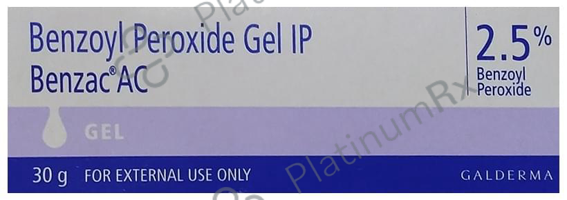Benzac AC 2.5% Gel 30gm