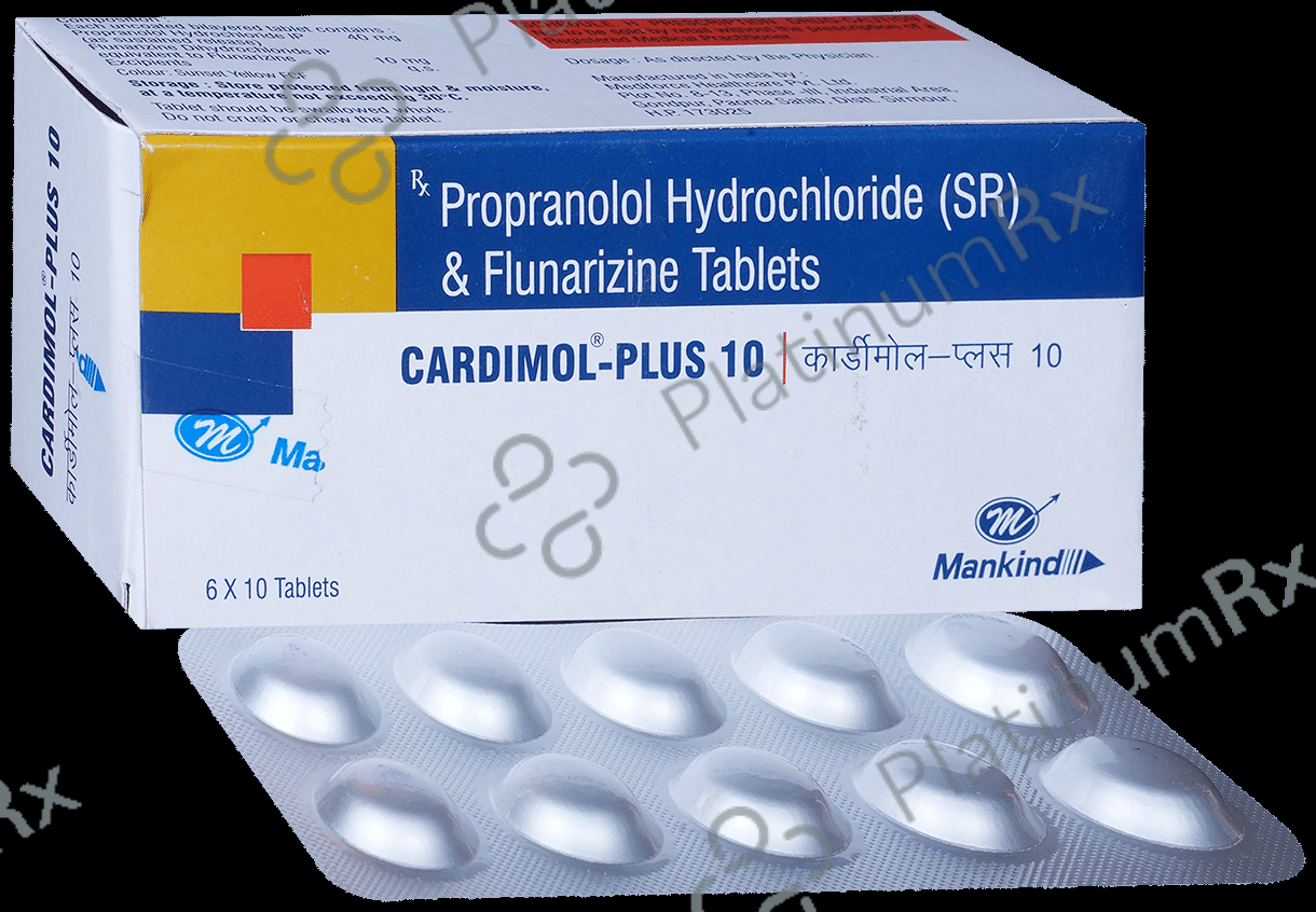 Cardimol Plus 10/40mg Tablet SR 10s