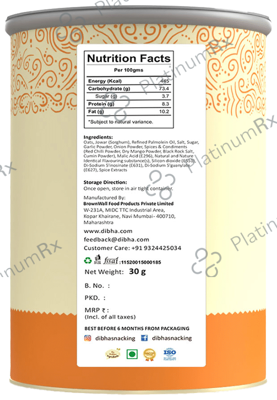 Dibha Oats Puff 30 gm