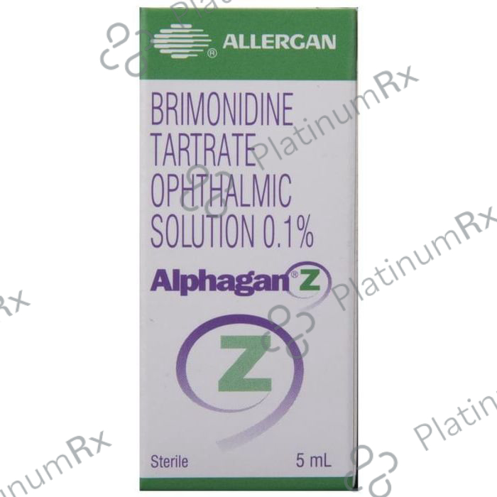 Alphagan Z 0.1% Ophthalmic Solution 5ml