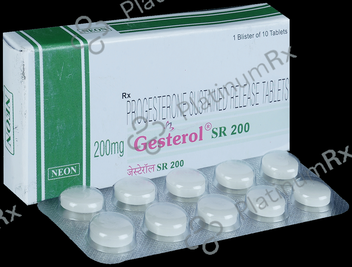 Gesterol SR 200mg Tablet 10s