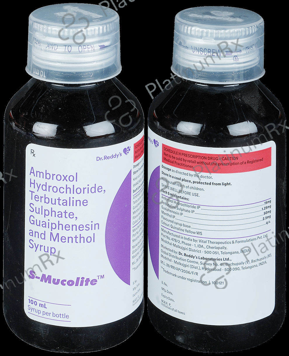S Mucolite Syrup 100ml