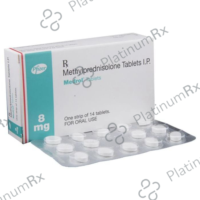 Medrol 8mg Tablet 14s